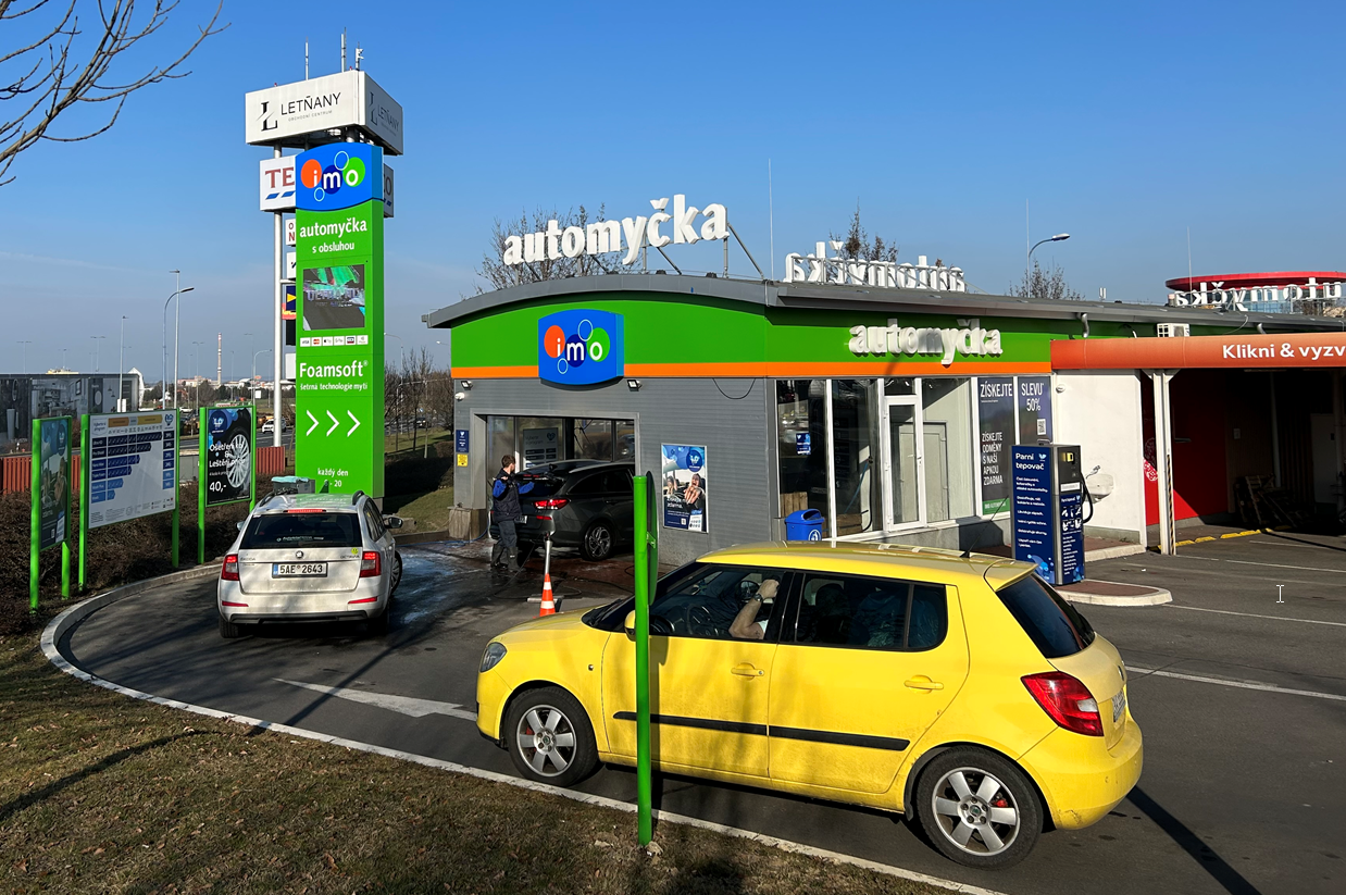 Automyčka IMO Praha Letňany