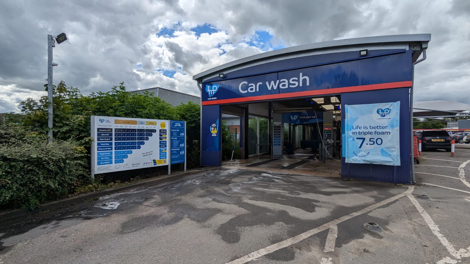 IMO Car Wash Durham (Tesco)